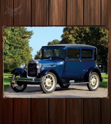 Металлическая табличка Ford Model A Tudor Saloon